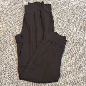 Athleta salutation jogger truffle, brown, medium